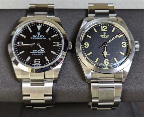 tudor ranger vs black bay 41|39mm tudor ranger dial.